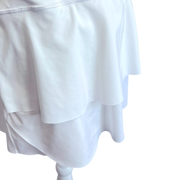 Athleta Momentum White Tennis Short Skirt Skirt Casual Athletic - Picture 7 of 14